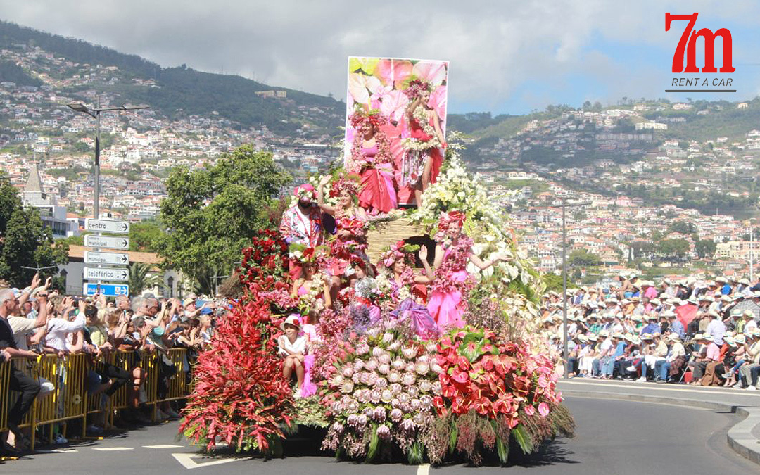 Nikmati Festival Bunga 2019 di Madeira, sewa mobil di Funchal