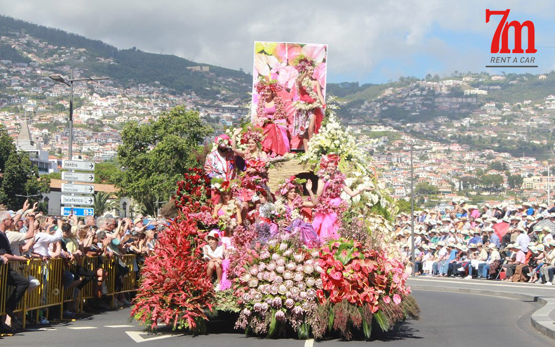 Aproveite a Festa da Flor 2019 na Madeira, alugue um carro no Funchal