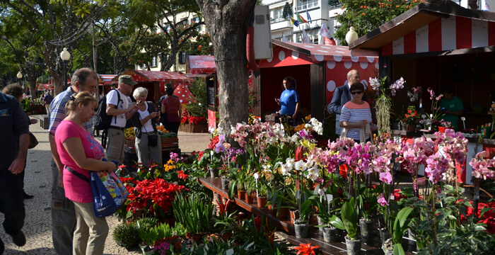 Market in Funchal, Madeira Island