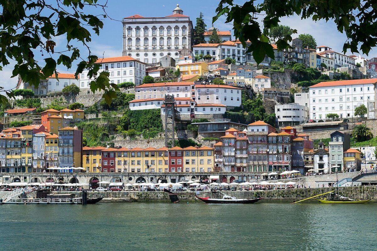 The City of Porto and the Tejo River