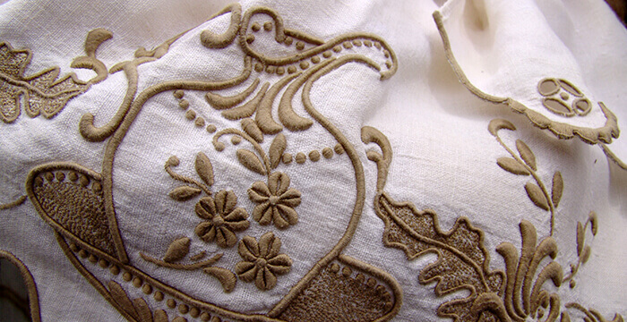 Madeira embroidery