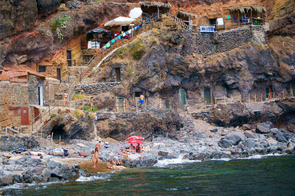 Vista Praia Calhau da Lapa, Campanário, Ilha da Madeira