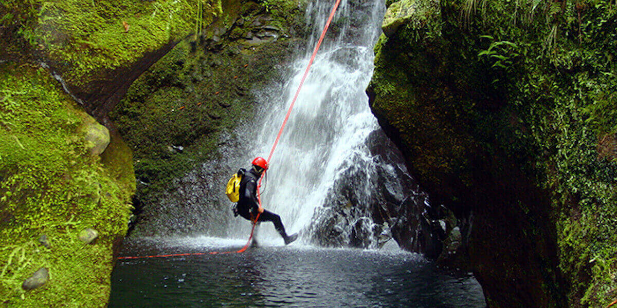 5. Canyoning