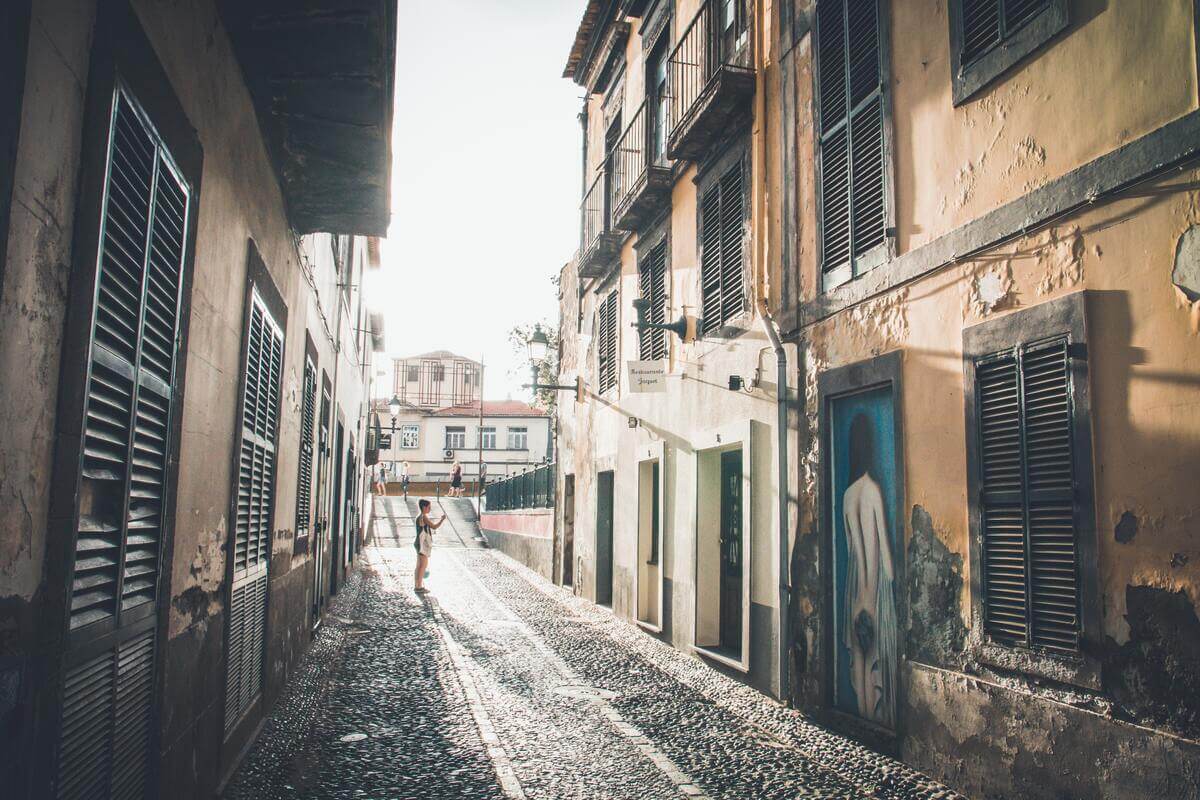 a Rua da Santa Maria utcai művészete