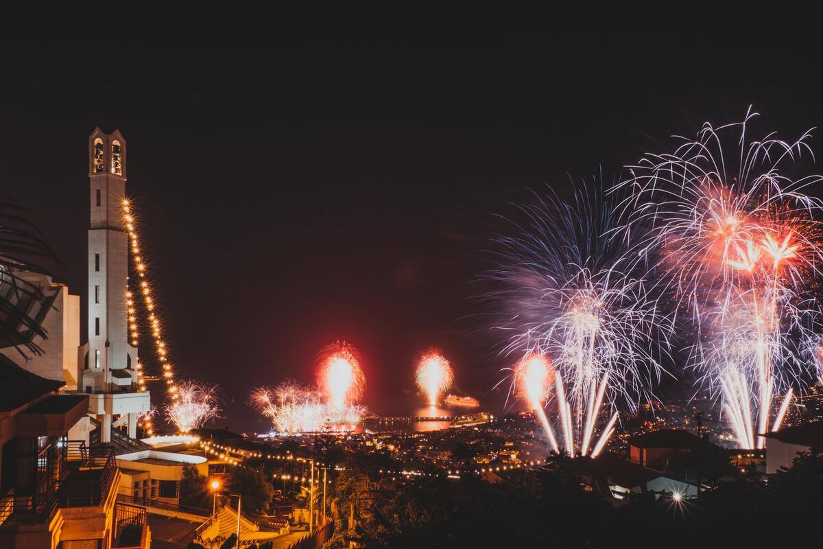 New Year’s Eve fireworks display