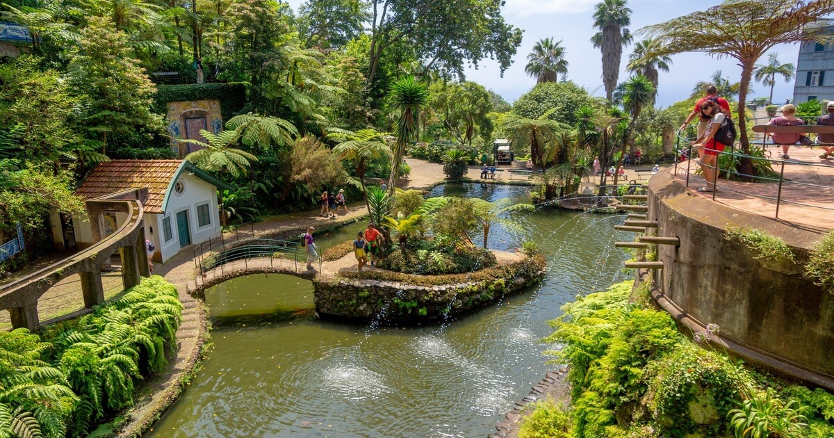 Monte Palace Garden- funchal botanical gardens