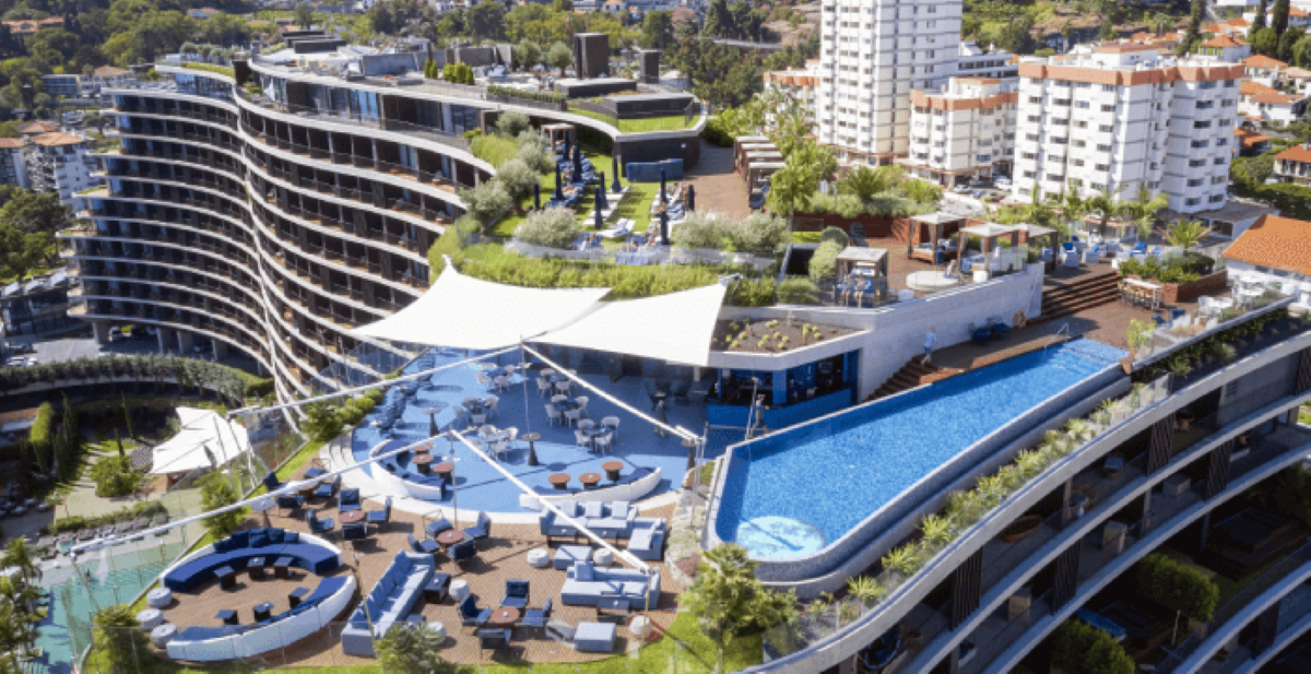 A photo of the hotel savoy palace in madeira island