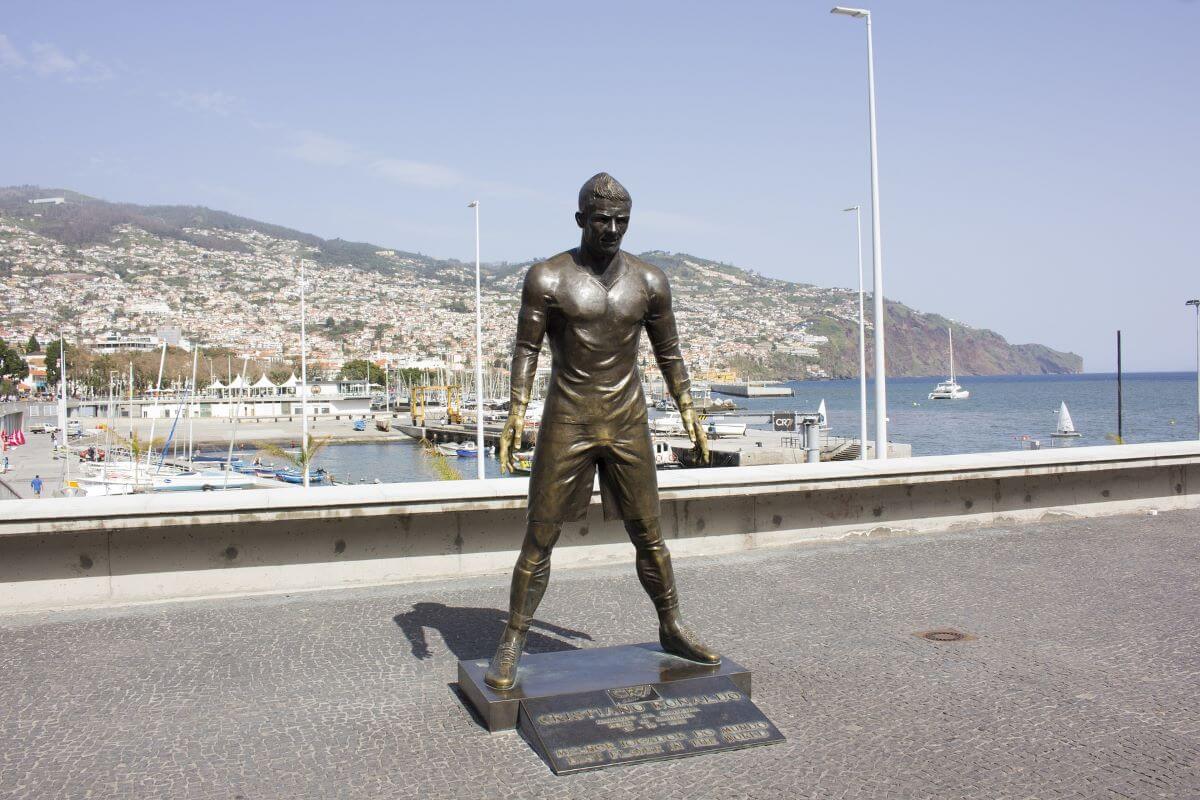 Cristiano Ronaldo Museum in funchal city