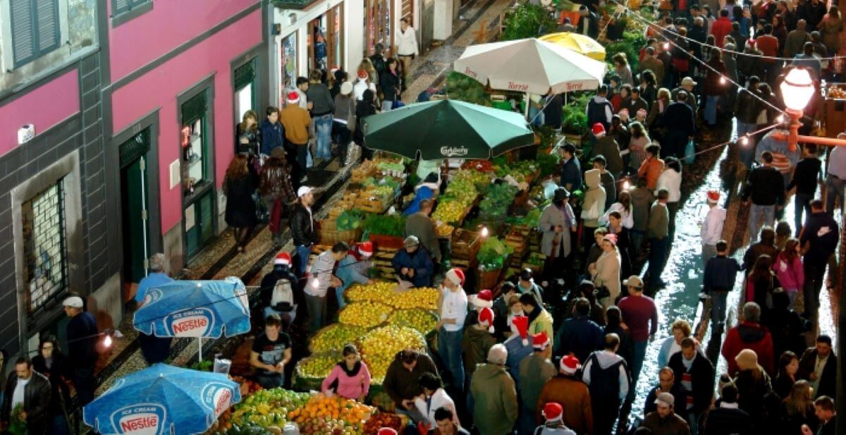 Noite do mercado in funchal