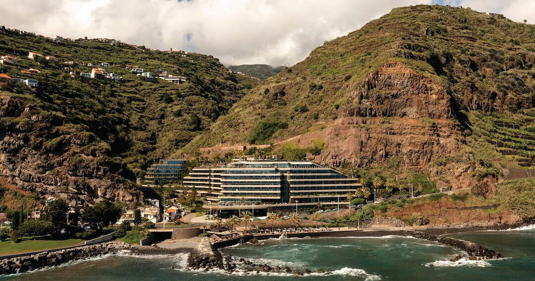 Madeira Island Hotels: A stylish hotel inspired by Madeira’s sugar cane heritage, featuring a stunning rooftop infinity pool, a luxurious spa, and elegantly designed rooms with breathtaking ocean views.