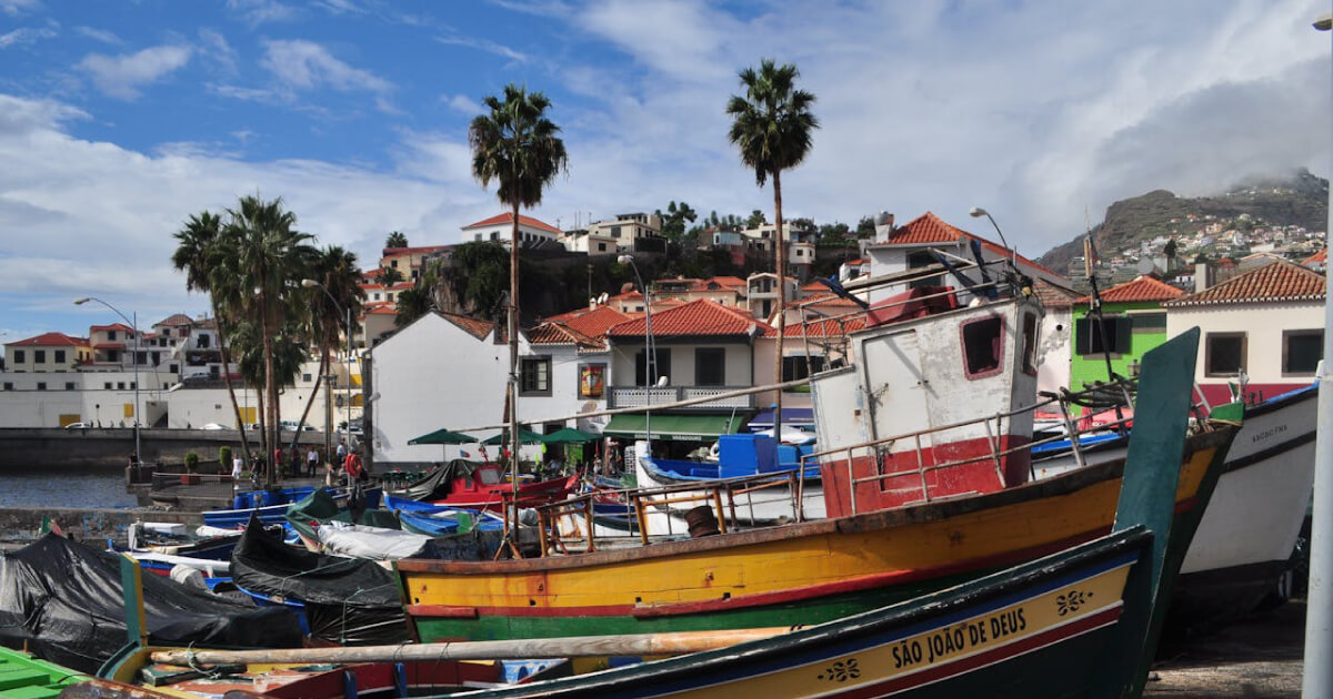 Cais da Baía de Câmara de Lobos