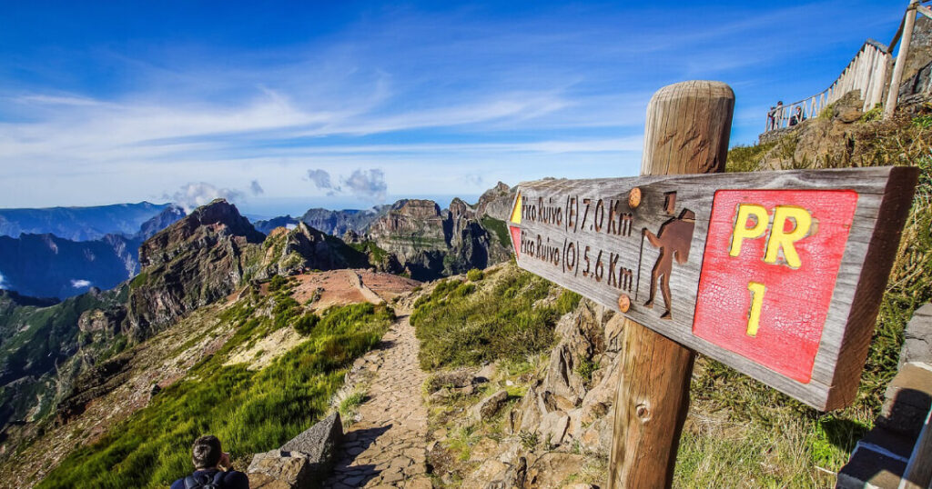 Levada Hiking Trail - Pico Ruivo