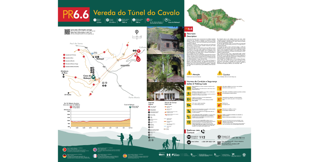 Madeira Island's hiking trail - Vereda Túnel do Cavalo